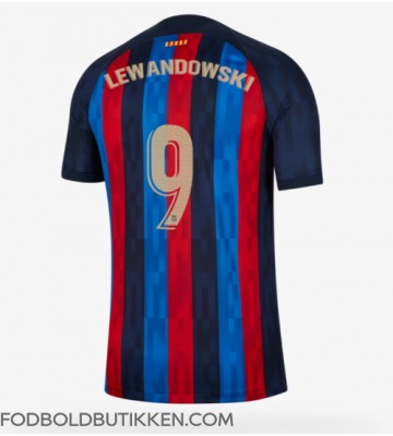 Barcelona Robert Lewandowski #9 Hjemmebanetrøje 2022-23 Kortærmet